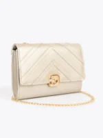 Chevron Stitch Clutch - Image 2