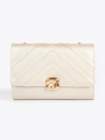 Chevron Stitch Clutch